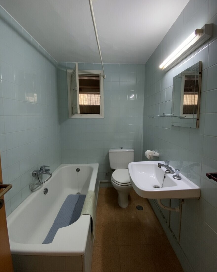 Baño antes