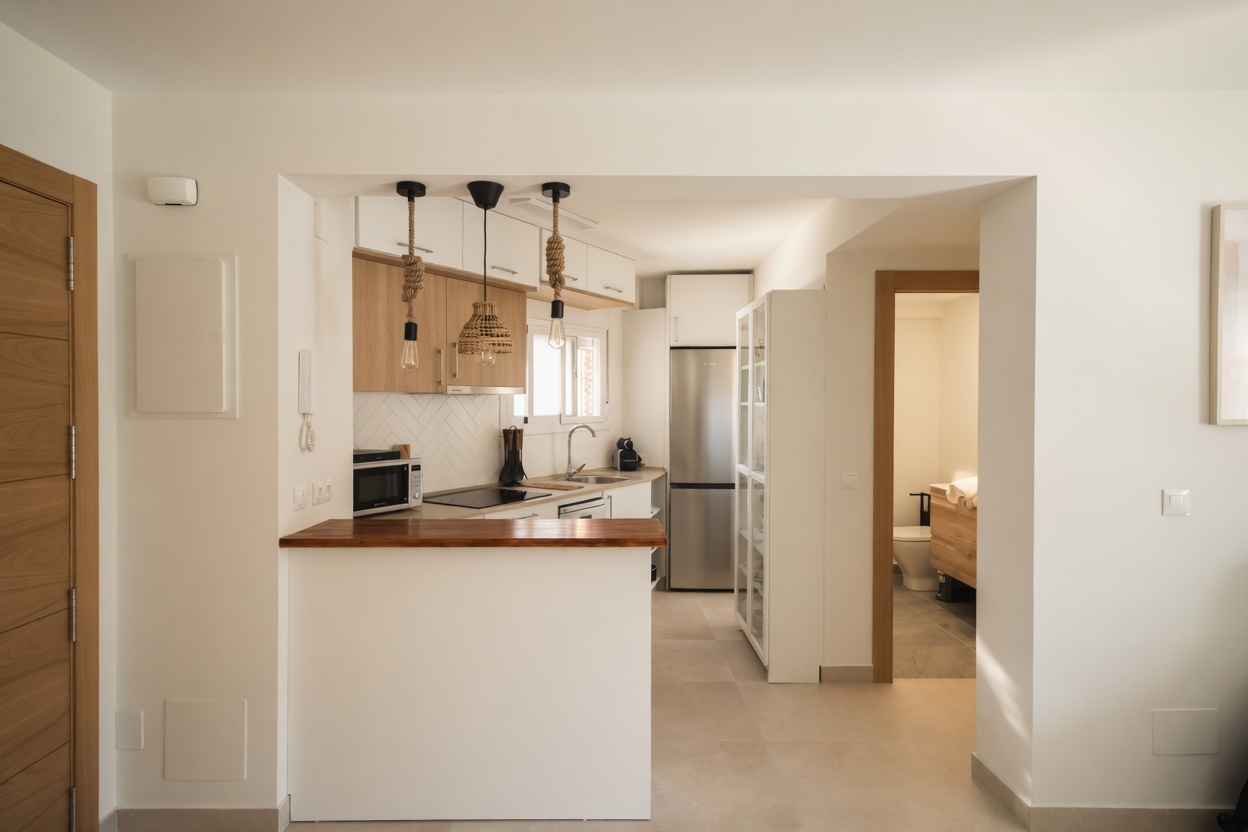 Cocina · Apartamento Arena