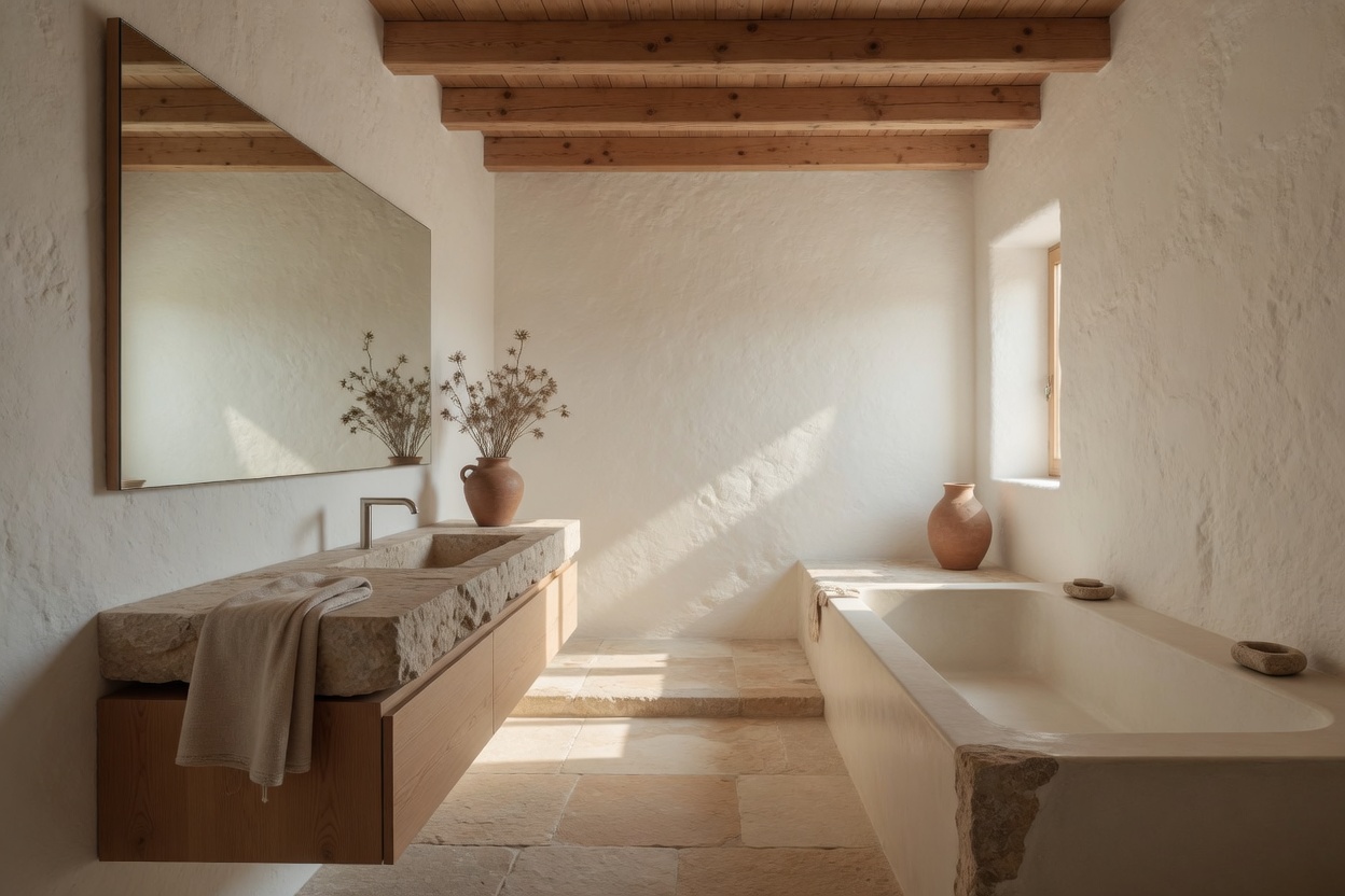 Baño · Casa Ibicenca