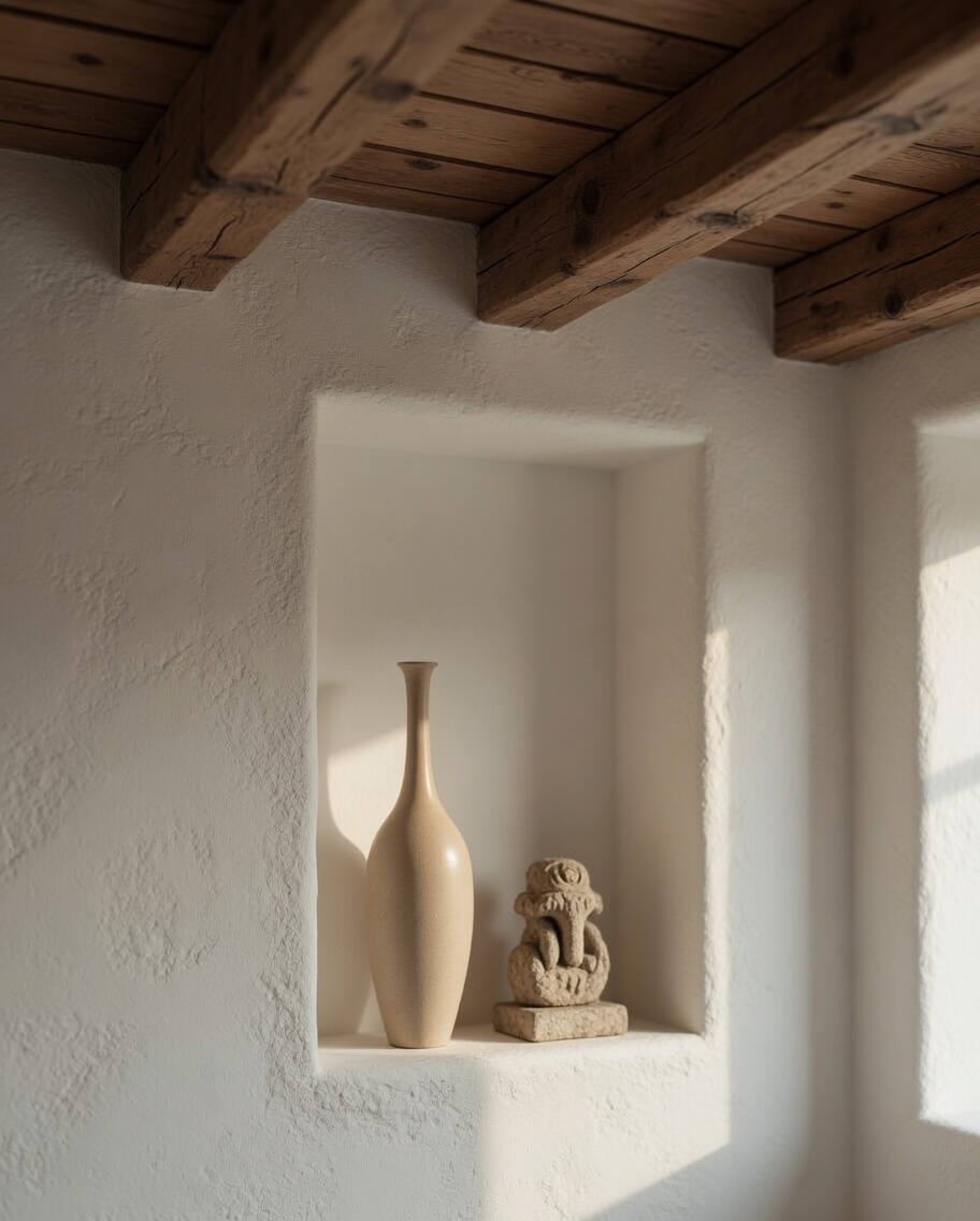 Dormitorio detalle · Casa Ibicenca