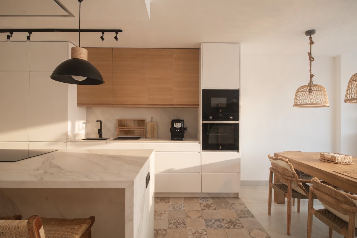 Cocina-comedor · Piso Bajondillo