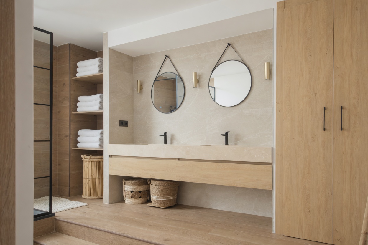 Baño 1A · Piso Bajondillo