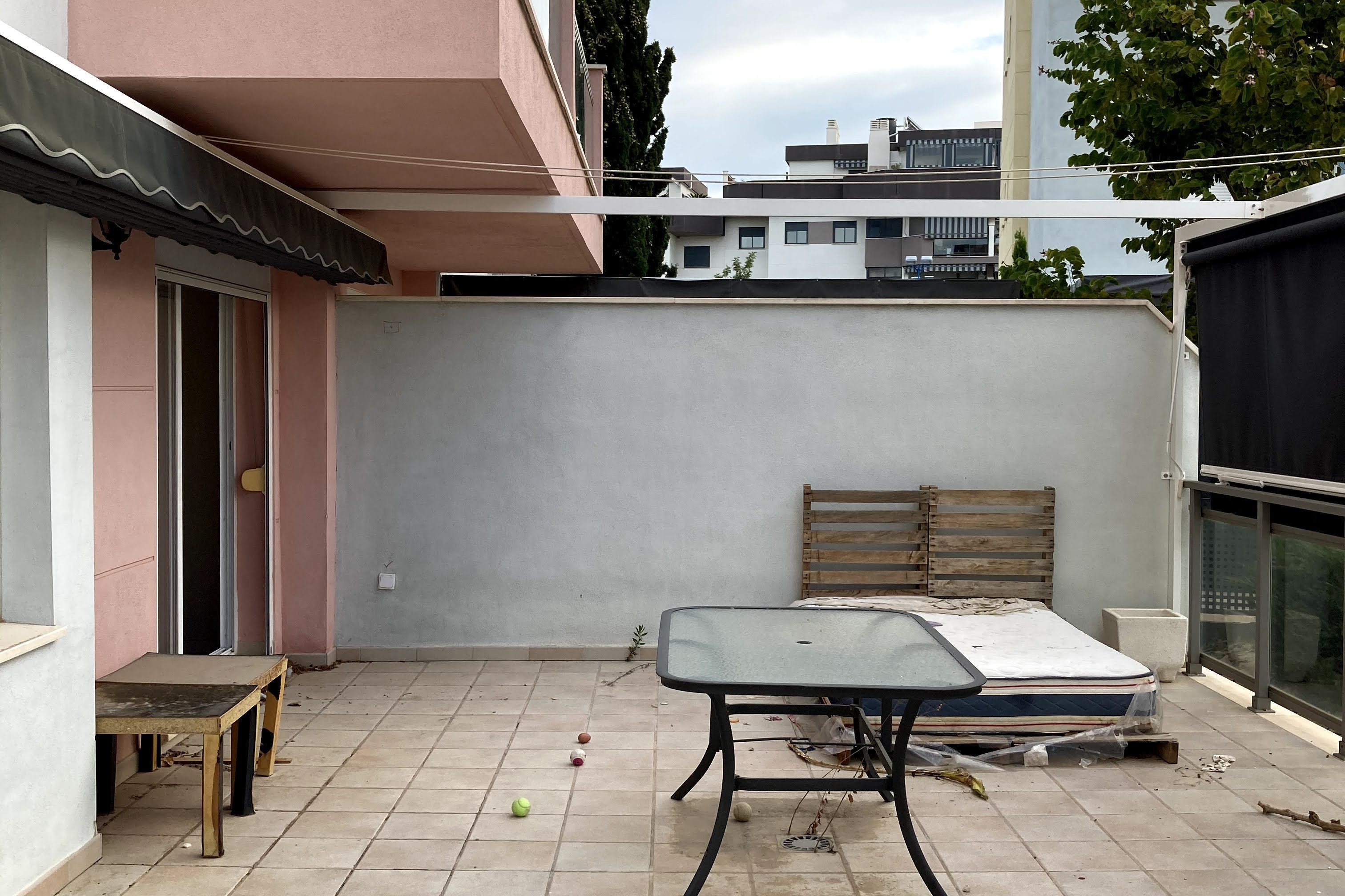 Terraza antes