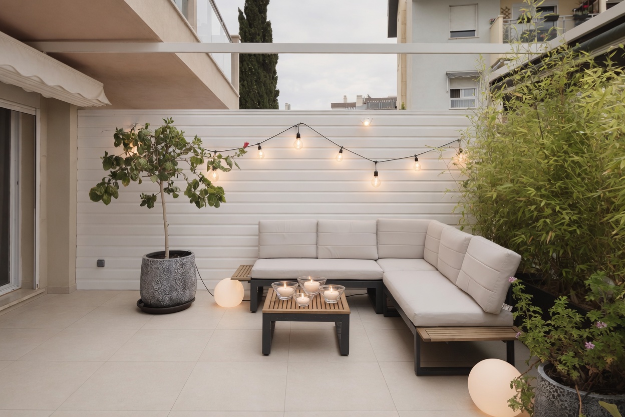 Salón · Piso Creme